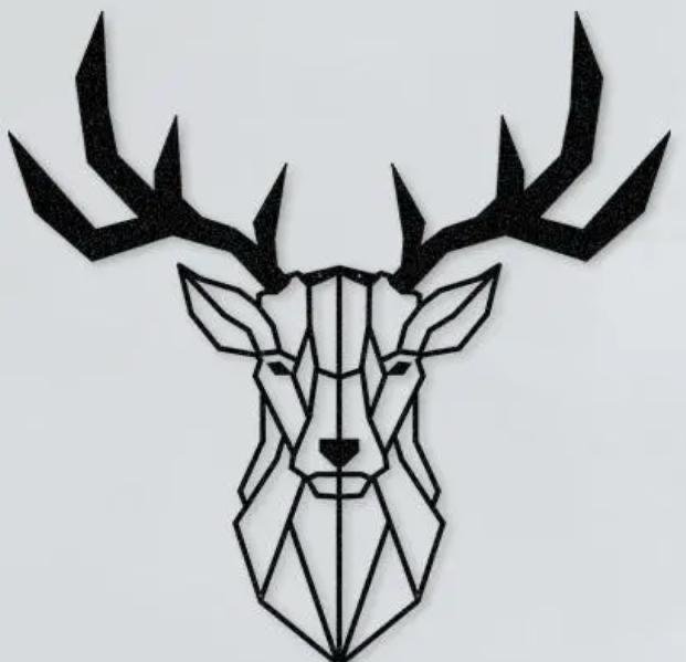 Geyik Metal Portre